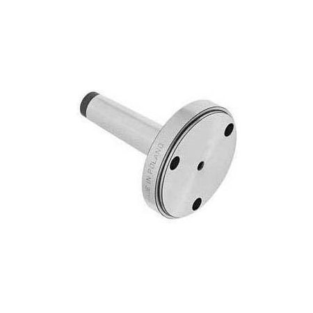 Bison Usa Corp Bison Morse taper Fixture Adapters for 3 & 6 Jaw Quick Clamp Chucks, MT 5 for 6" Chucks 7-913-605